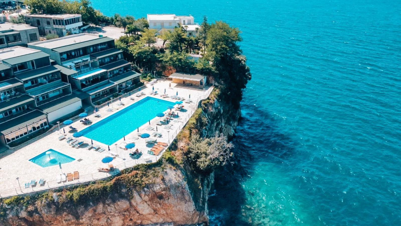 Aqua Holiday Apartments Vlorë Buitenkant foto