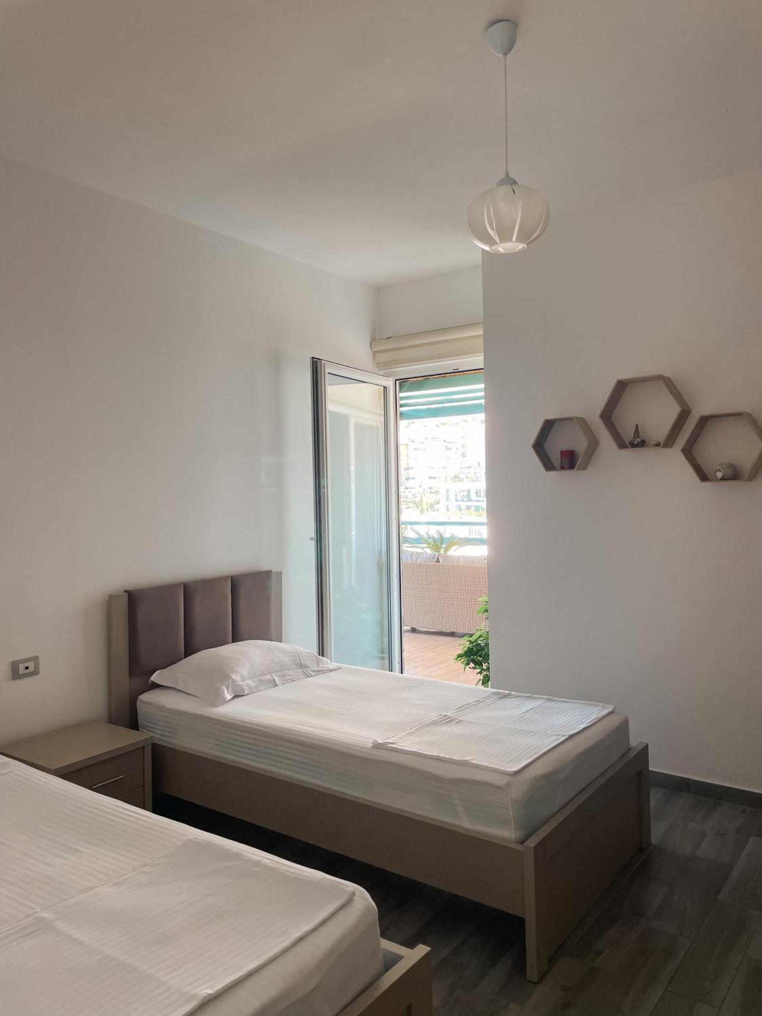 Aqua Holiday Apartments Vlorë Kamer foto